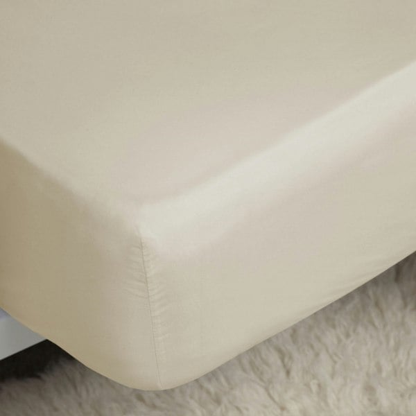 Belledorm 400 Thread Count Egyptian Cotton Ultra Deep Fitted Sheet - Cream