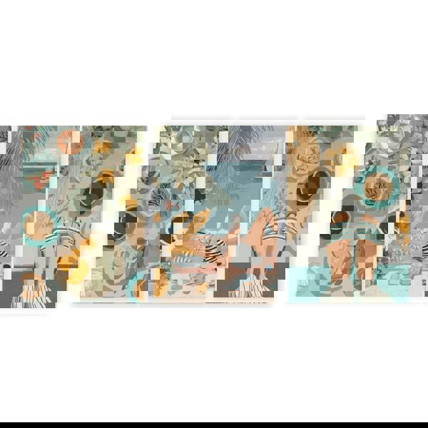 Extra Large Pictures For Living Room | Set of 3 Italian Lifestyle Wall art Prints