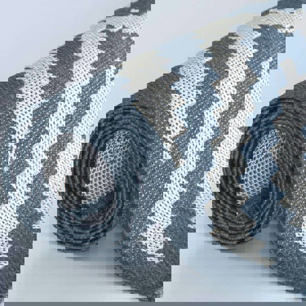 Outdoor Rug Diamond Design Blue and White | The Rugs