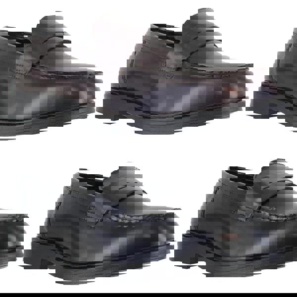 Off The Hook Perry Mens Penny Loafer Slip On Leather Smart Shoes