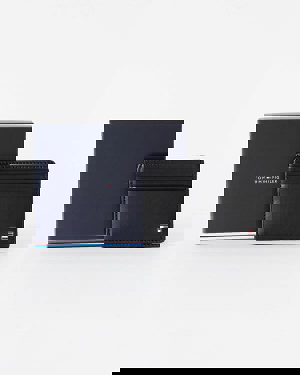 Tommy Hilfiger Eton Mens Card Holder - Black