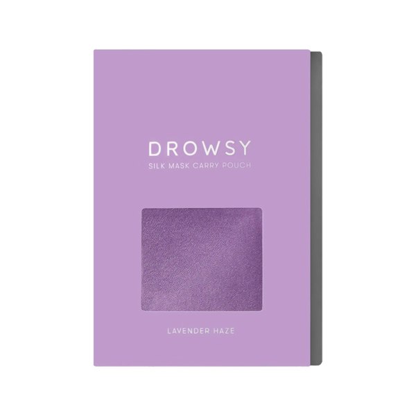 Drowsy Sleep Co Lavender Haze Silk Carry Pouch