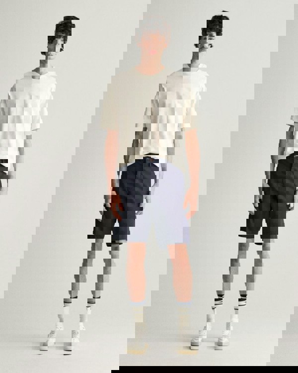 GANT Mens Relaxed Twill Shorts - 410 Marine