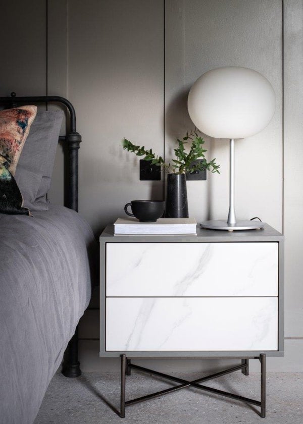 Adriana Bedside chest by Gillmore British Design