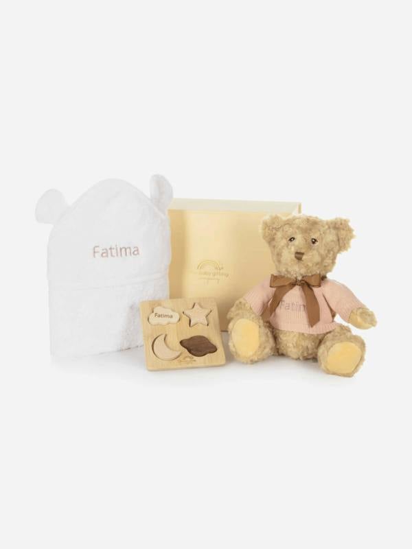 The Baby Gifting Company Splash and Snuggles Bath Time Gift Set