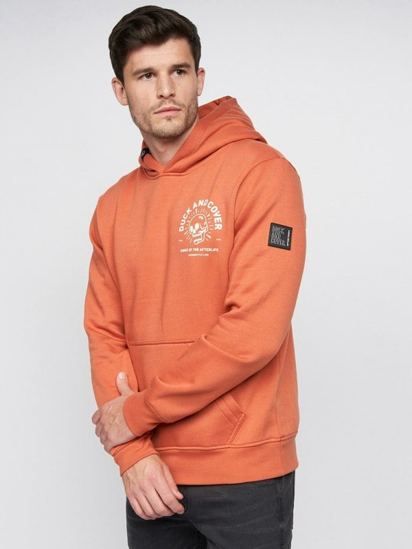 Duck and Cover Lennmore Hoodie - Coral