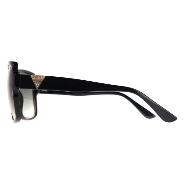 Guess Sunglasses GF6180 01P Shiny Black Grey Gradient