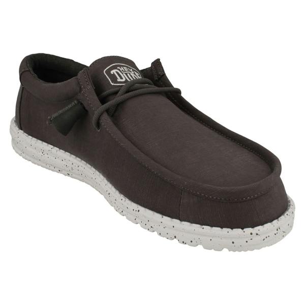 HEYDUDE Mens Hey Dude Casual Shoes Wally Slub