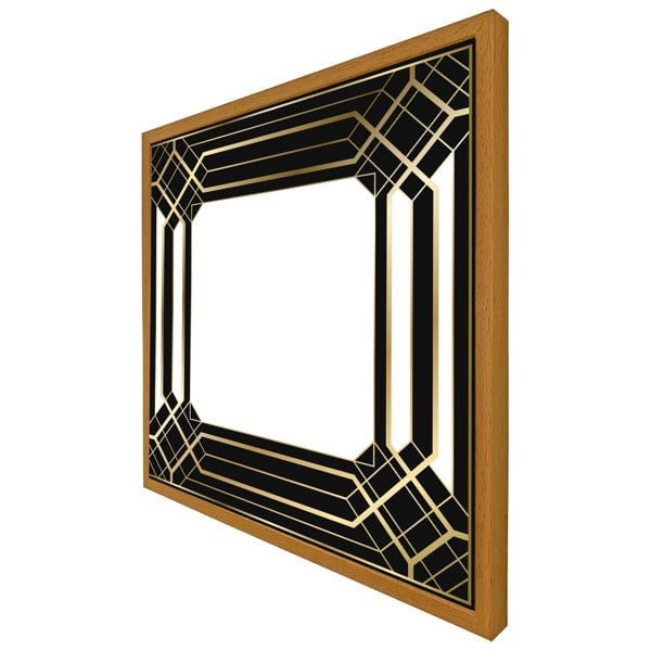 Benjamin Tate Design Art deco black frame (Picutre Frame)