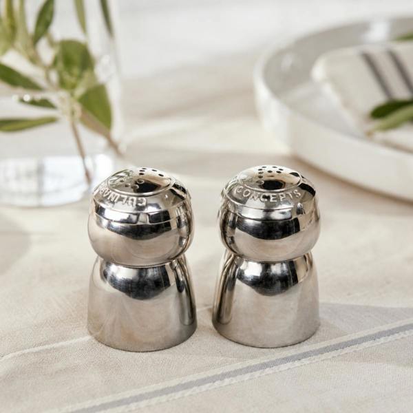 Culinary Concepts Champagne Cork Salt & Pepper Set