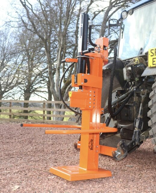 Rock Machinery 14ton Venom Tractor Mounted Log Splitter