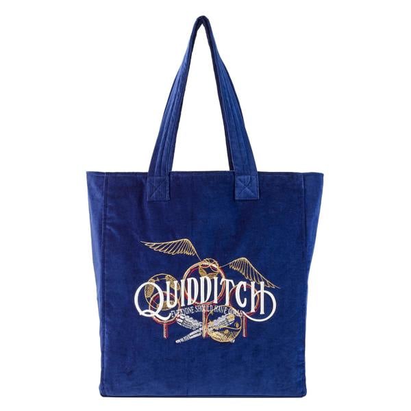 Harry Potter  & Quidditch Velvet Tote Bag