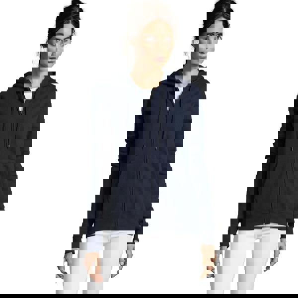 SOLS Women's Seven Full Zip Hoodie - French Navy