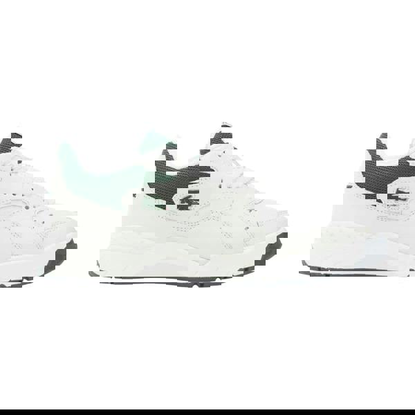 Lacoste Mens Aceline Leather Trainers - Off White