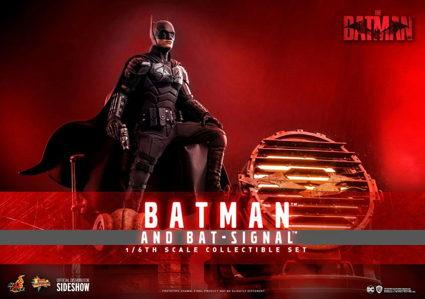 Hot Toys Batman and Bat-Signal The Batman Collectible Set Hot Toys 910596