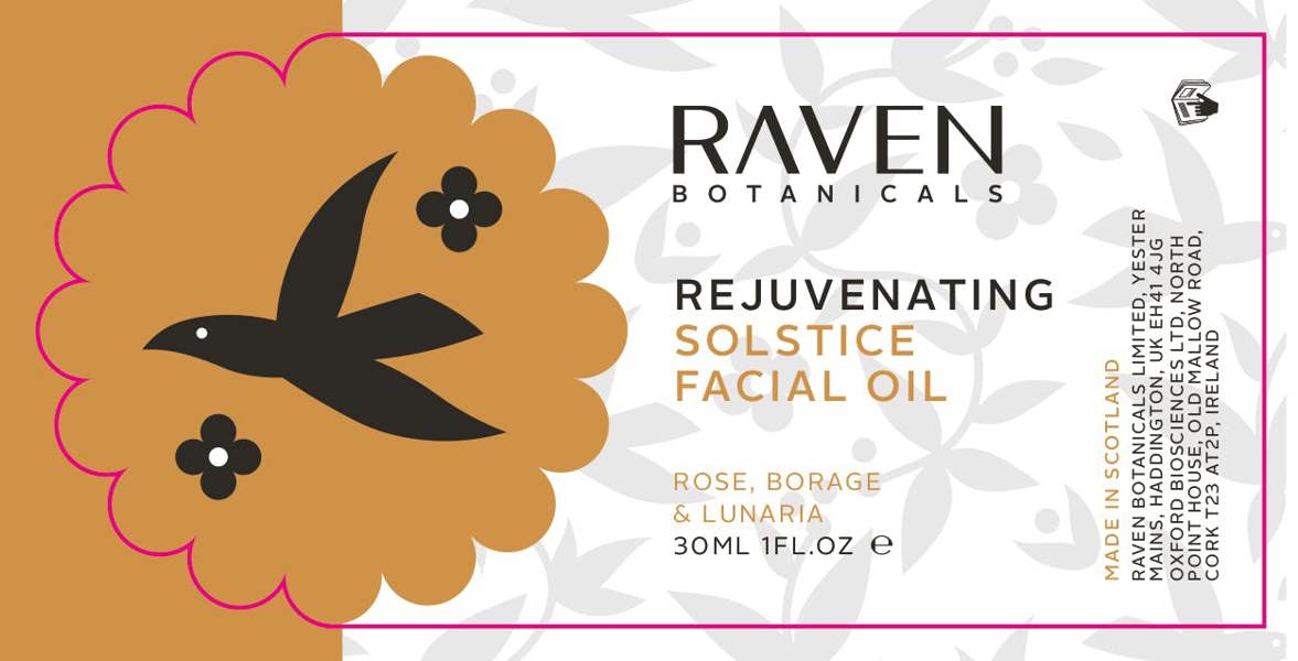 Raven Botanicals Solstice Rejuvenating Facial Oil