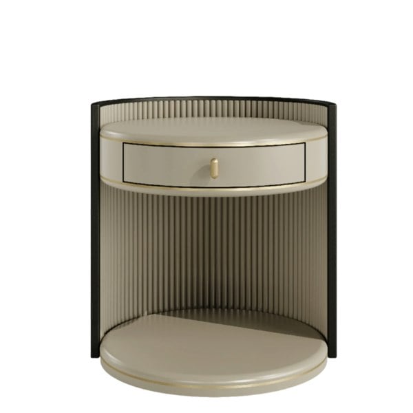 Casa Magna Luxury Lumina Bedside Table - Option B