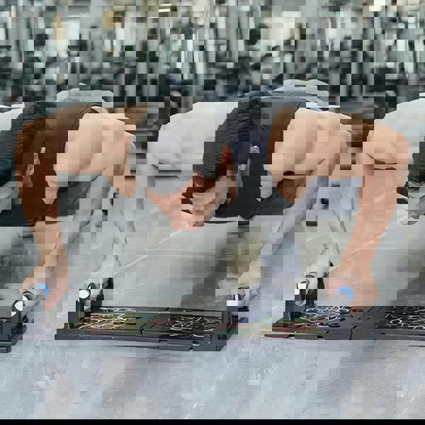 Gr8 Home Foldable 24 in 1 Push Up Board Bars Portable Rack Stand Home Gym Fitness Workout