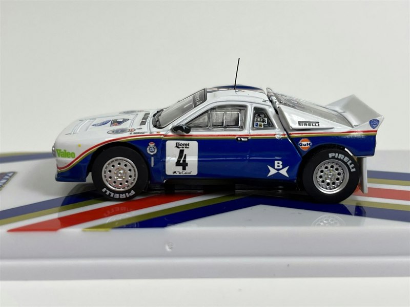 Tarmac Lancia 037 Rally Costa Brava 1985 1:64 Scale Tarmac Works T64PTL00285RCB04