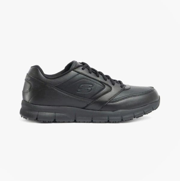 Skechers Work Skechers Work 77156EC NAMPA SR Mens Occupational Trainers Black