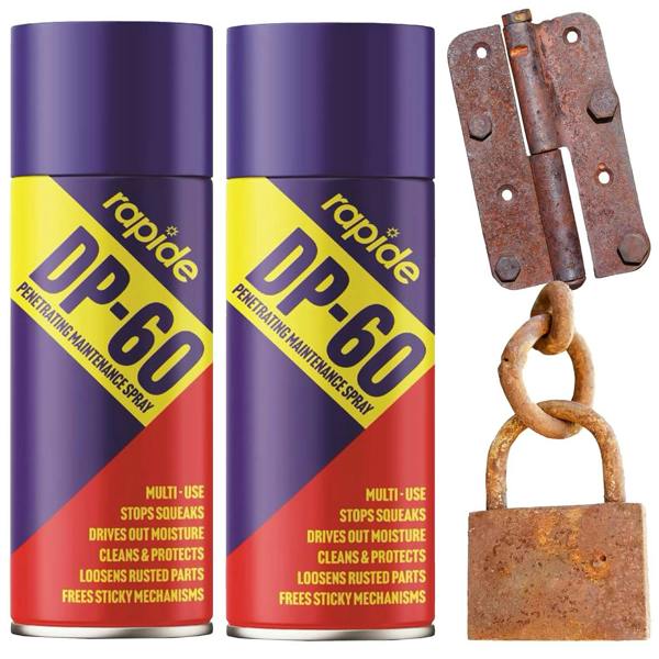 1 x DP-60 Multi-Use Lubricant Spray 250ml Cleaning Maintenance Spray For Rusted Parts