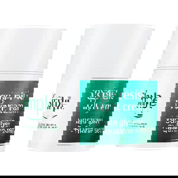 Simple Age Resist+ Night Cream Anti-Ageing Hydrating Face Moisturiser, 50ml