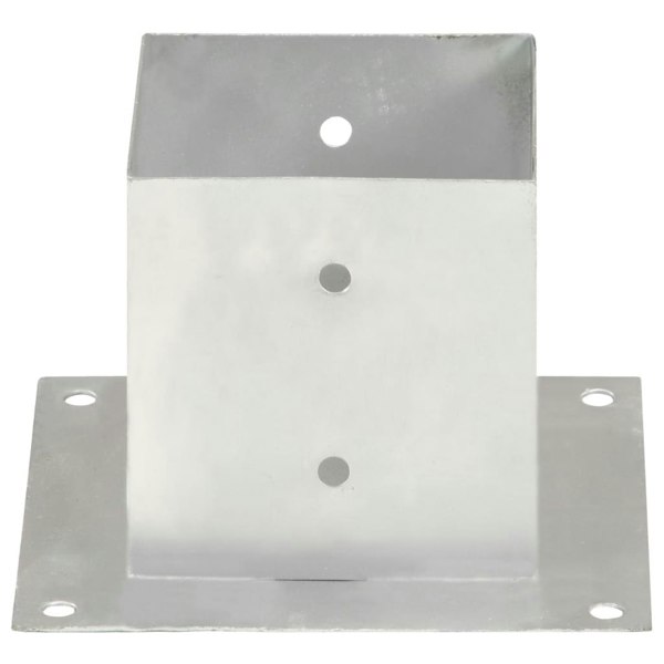 Berkfield Post Anchors 4 pcs Galvanised Metal 141 mm