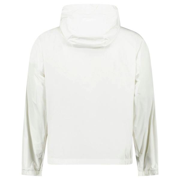 Moncler Olan Hooded Shell Jacket White - chancefashionco