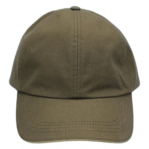 Heather Hats & Accessories Water And Sun Resistant Cotton Baseball Trucker Cap, Cotton Lining, Outdoor Wear, Moss
