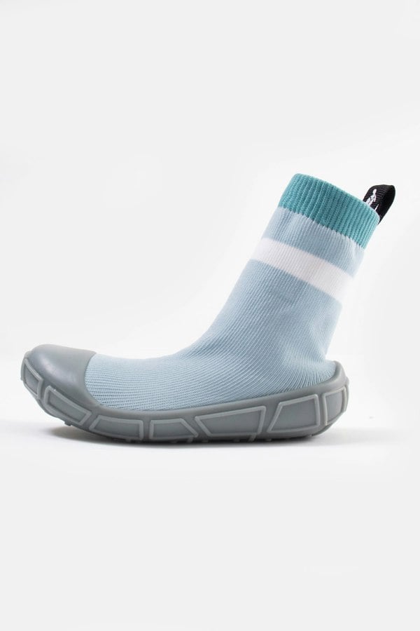 Turtl Kids' Recycled Indoor Outdoor Sock Shoes in Surf