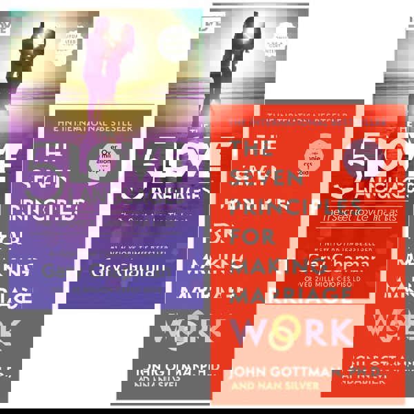 The Seven Principles For Making Marriage Work and The 5 Love Languages 2 Books Set