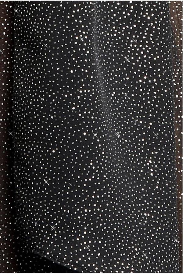 Glitter Chiffon Scarf AC02
