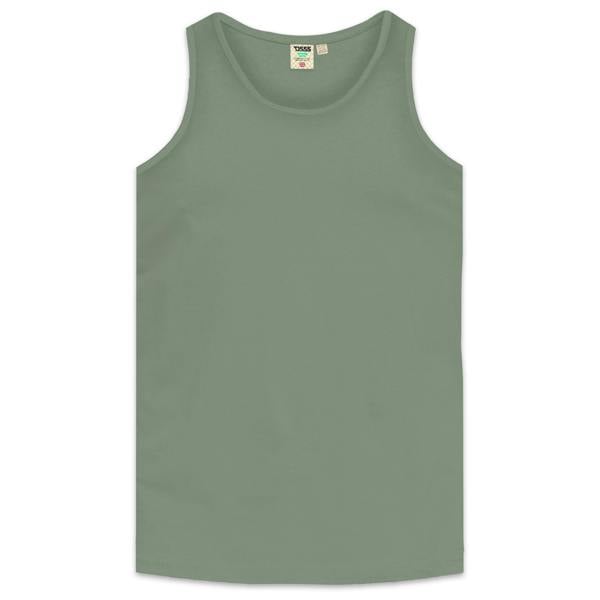 Duke Mens D555 Fabio 2 Kingsize Tank Top - Khaki - 
