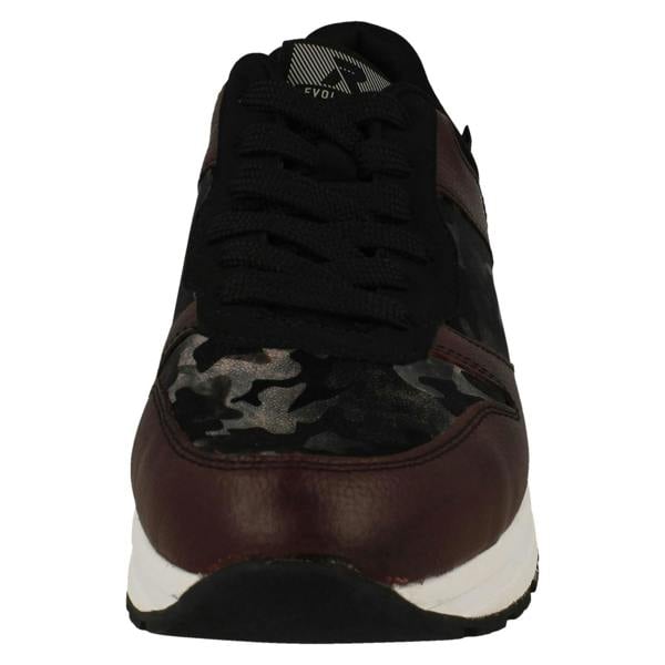 Rieker Ladies R-EVOLUTION By Riekier Camo Detailed Trainers 40804