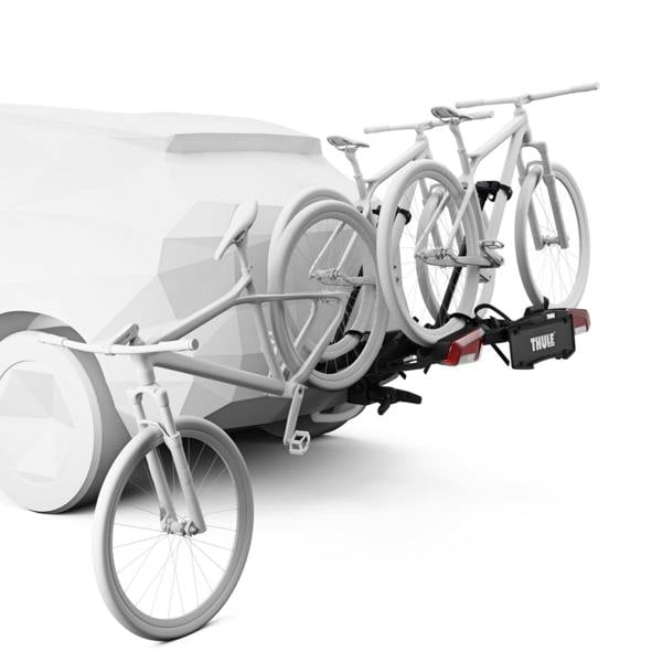 Thule OutPace 3 Bike Platform Towbar Cycle Rack Carrier, Tilts & Folds