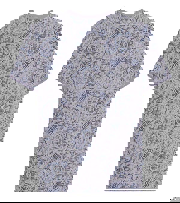 Lambretta Mens All Over Paisley Branded Retro Casual T-Shirt