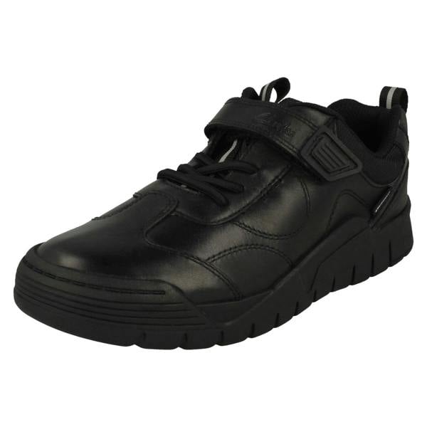 Clarks Boys Clarks Waterproof Hook & Loop Fastening School Shoes Scooter Dry