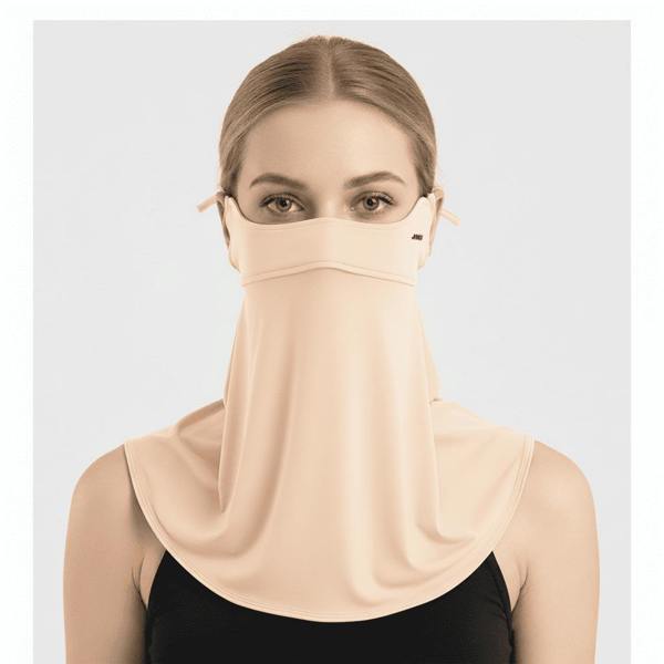 Anniou Summer Face Cover UPF 50+ - Apricot - One size