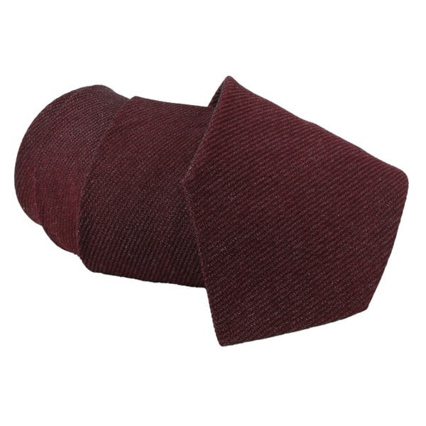 Dunhill heavy twill tie in a luxurious cotton and silk blend fabric