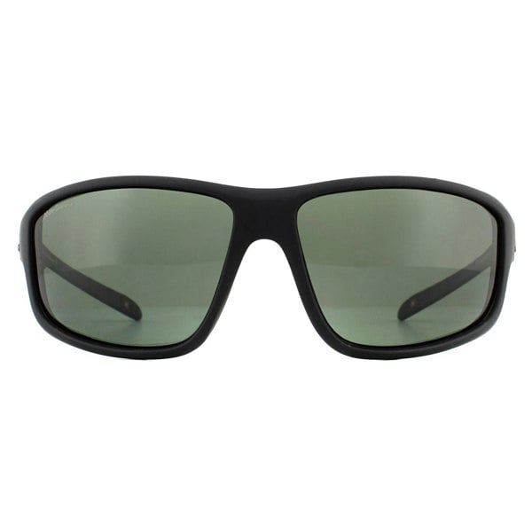 Montana Sunglasses SP313A Black Rubber Green G15 Polarized