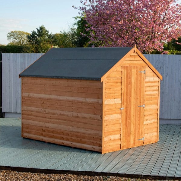 Shire Overlap 8x6 Value with Window Storage Shed