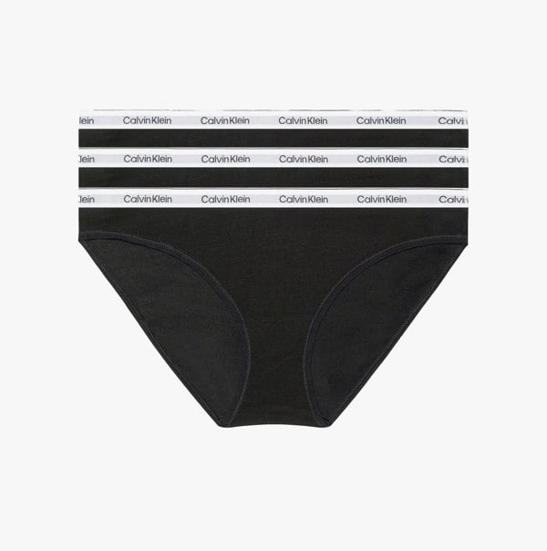 Calvin Klein MODERN LOGO 3 Pack Bikini Womens Multicoloured