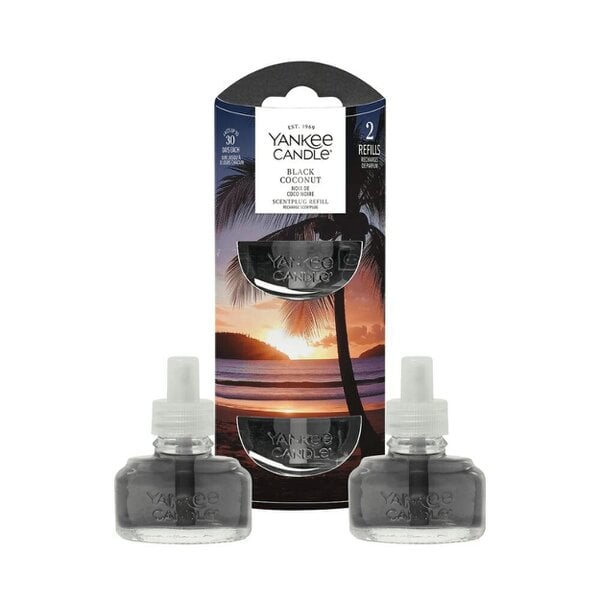 Yankee Candle Black Coconut Twin Pack Plug Refill