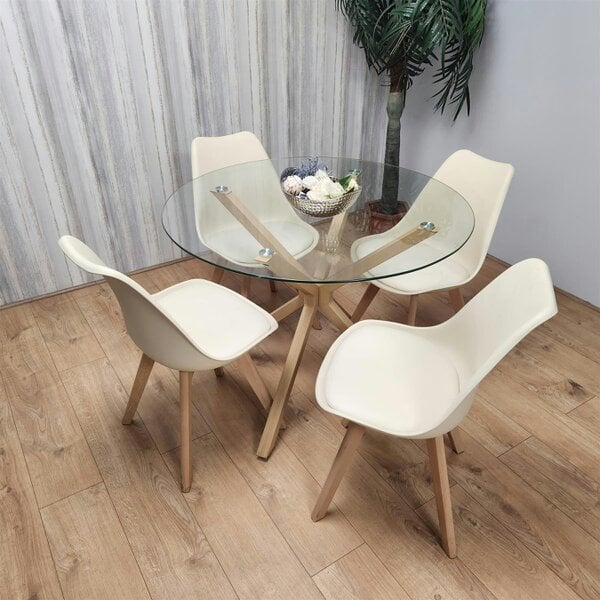 Kosy Koala Dining Table Set with 4 Chairs Dining Room, and Kitchen table set of 4