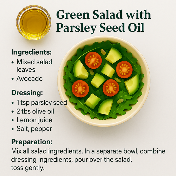 Ol'Vita Parsley Seed Oil | Cold Pressed | Unrefined