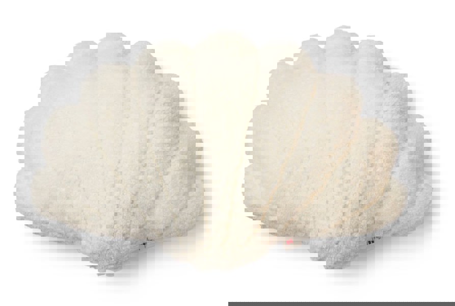 Shell Cushion | Small | 35x50 cm Ivory