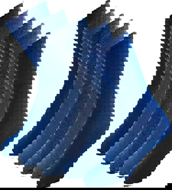 KAV Men’s Daily Use Comfortable and Breathable Classic Casual Socks For Men - Smart Wicking Durable Sock UK 7-11 (Blue Pack of 5)