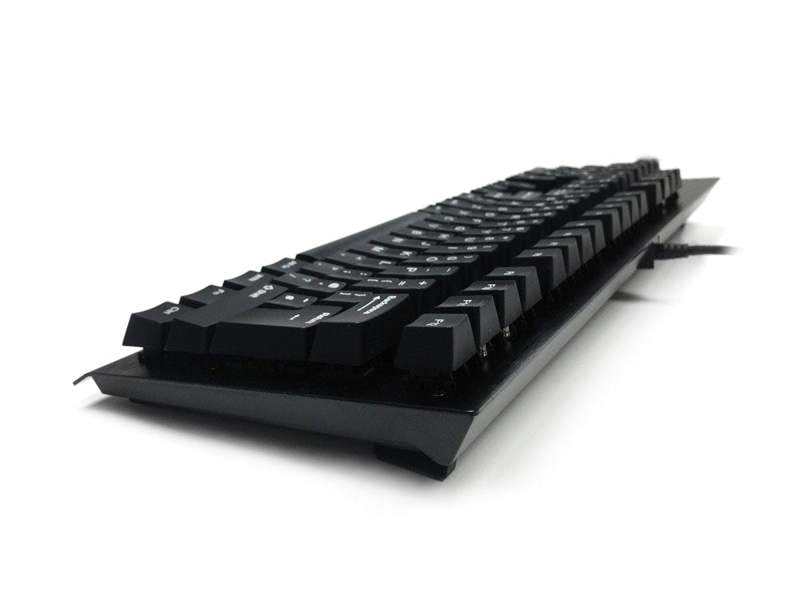 Accuratus Left Hander  - USB Professional & Programmable Left Handed Full Size Keyboard with Mechanical Key Switches