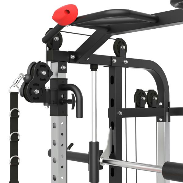 Marcy SM4500 Smith Cage Machine Linear Bearings Dual Pulley System