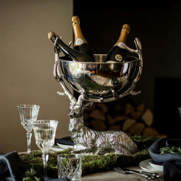 Culinary Concepts Small Resting Stag Punch Bowl